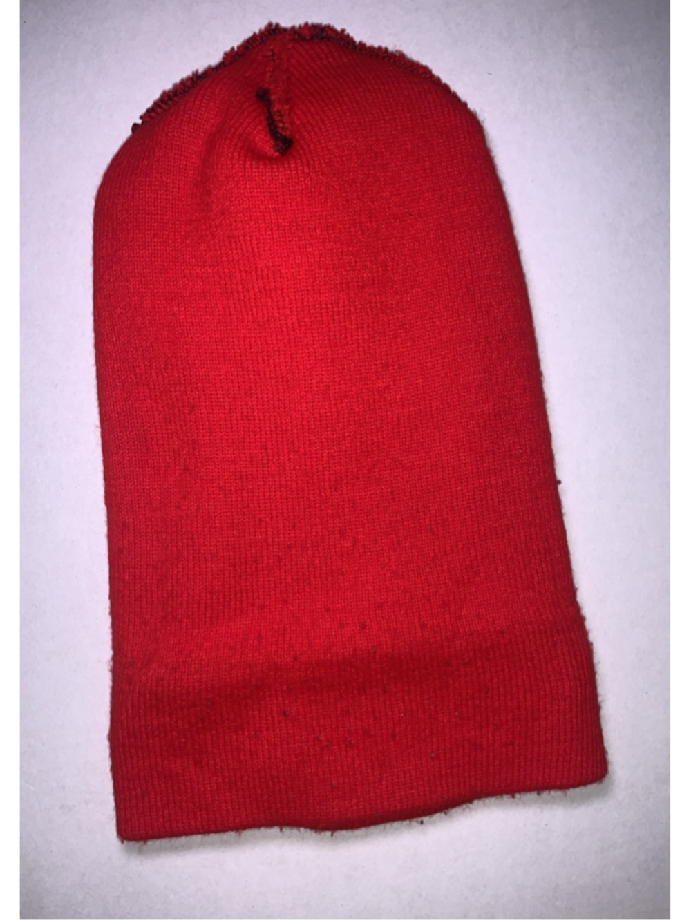 Vintage Fubu Beanie Red With Black Embroidered Logo Tag-less Winter Fall Spring - Picture 7 of 11